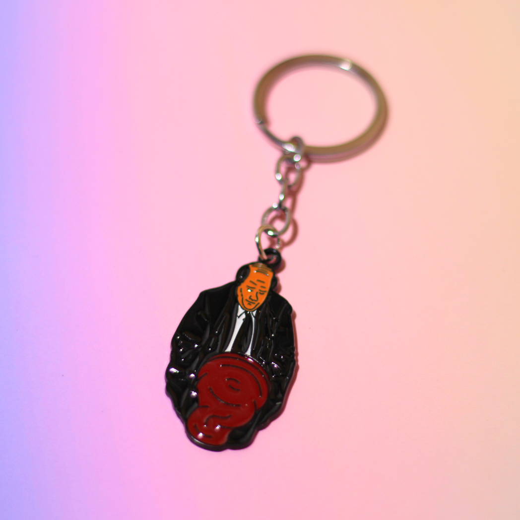 Kevin's Famous Chili Enamel Keyring