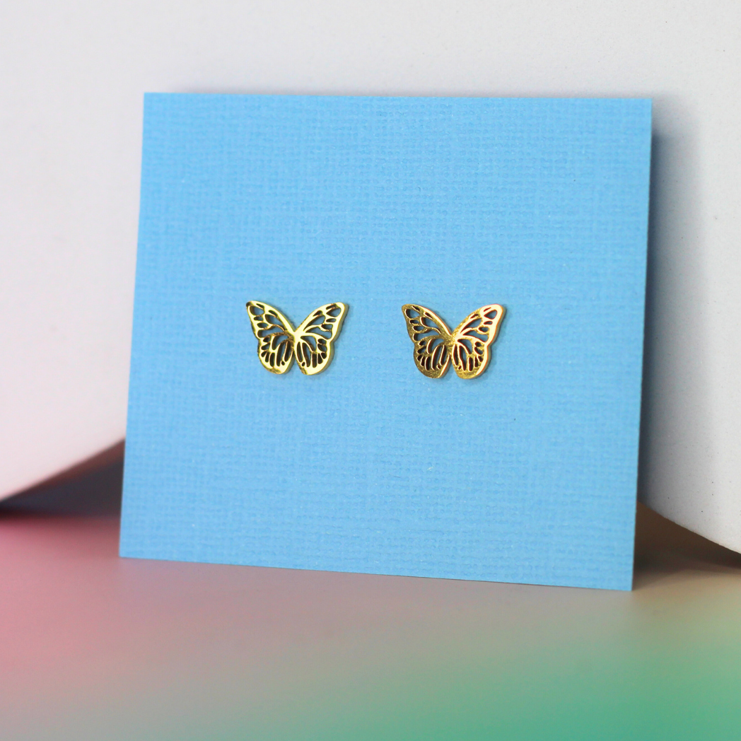 Butterfly Stud Earrings