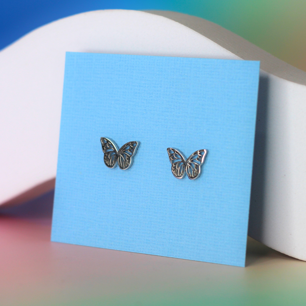 Butterfly Stud Earrings