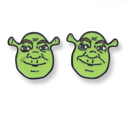 Shrek is LOVE earrings