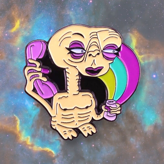ET Call Home Maybe? enamel pin