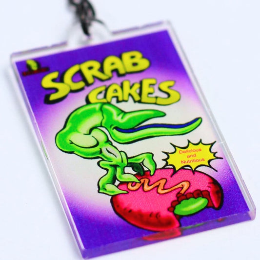 Rupture Farms Scrab Cakes Key Chain Abe’s Odessey